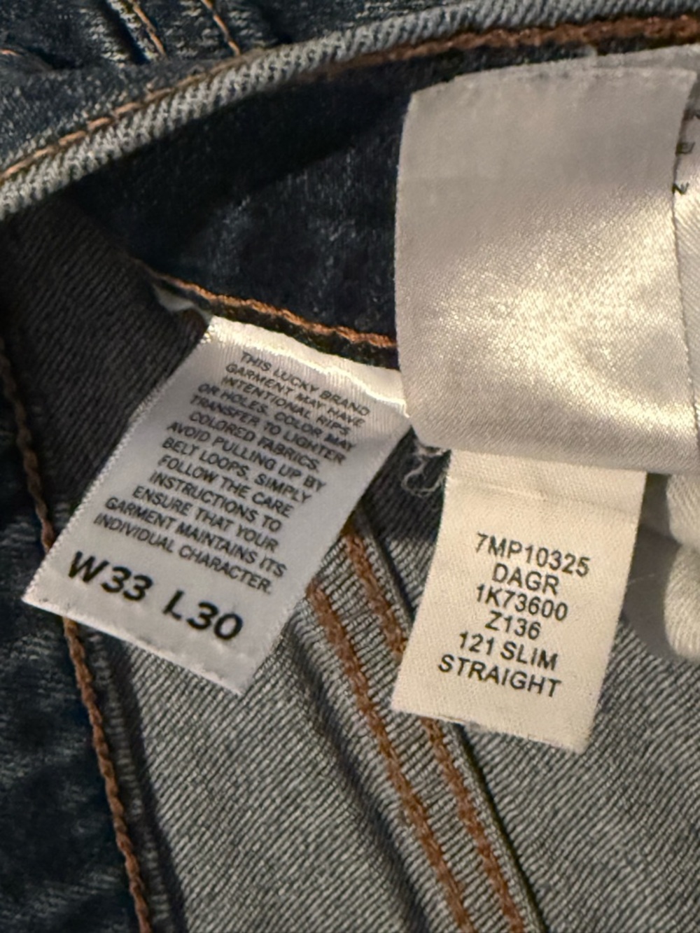 Lucky Brand Men’s Denim Jeans - Picture 5 of 5